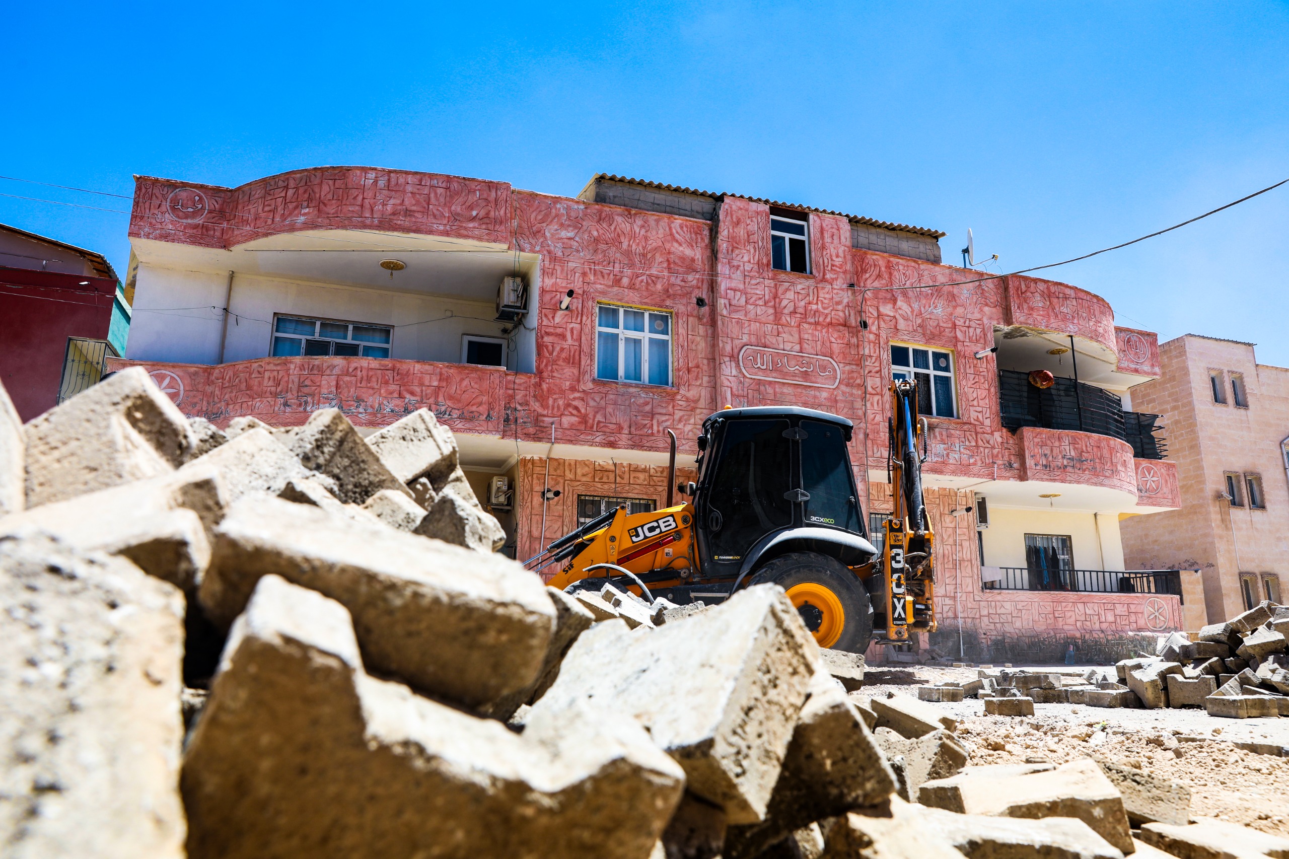 Harran'da Üst Yapı Çalışmaları Devam Ediyor