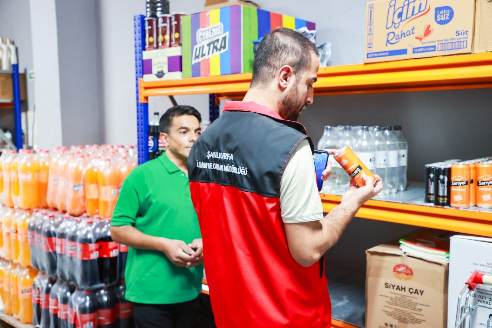 Harran'da Halk Sağlığı İçin Marketler Denetlendi