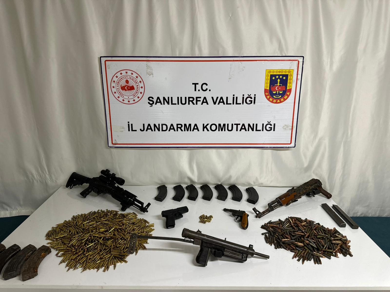 Şanlıurfa’da Jandarmadan Silah Operasyonu