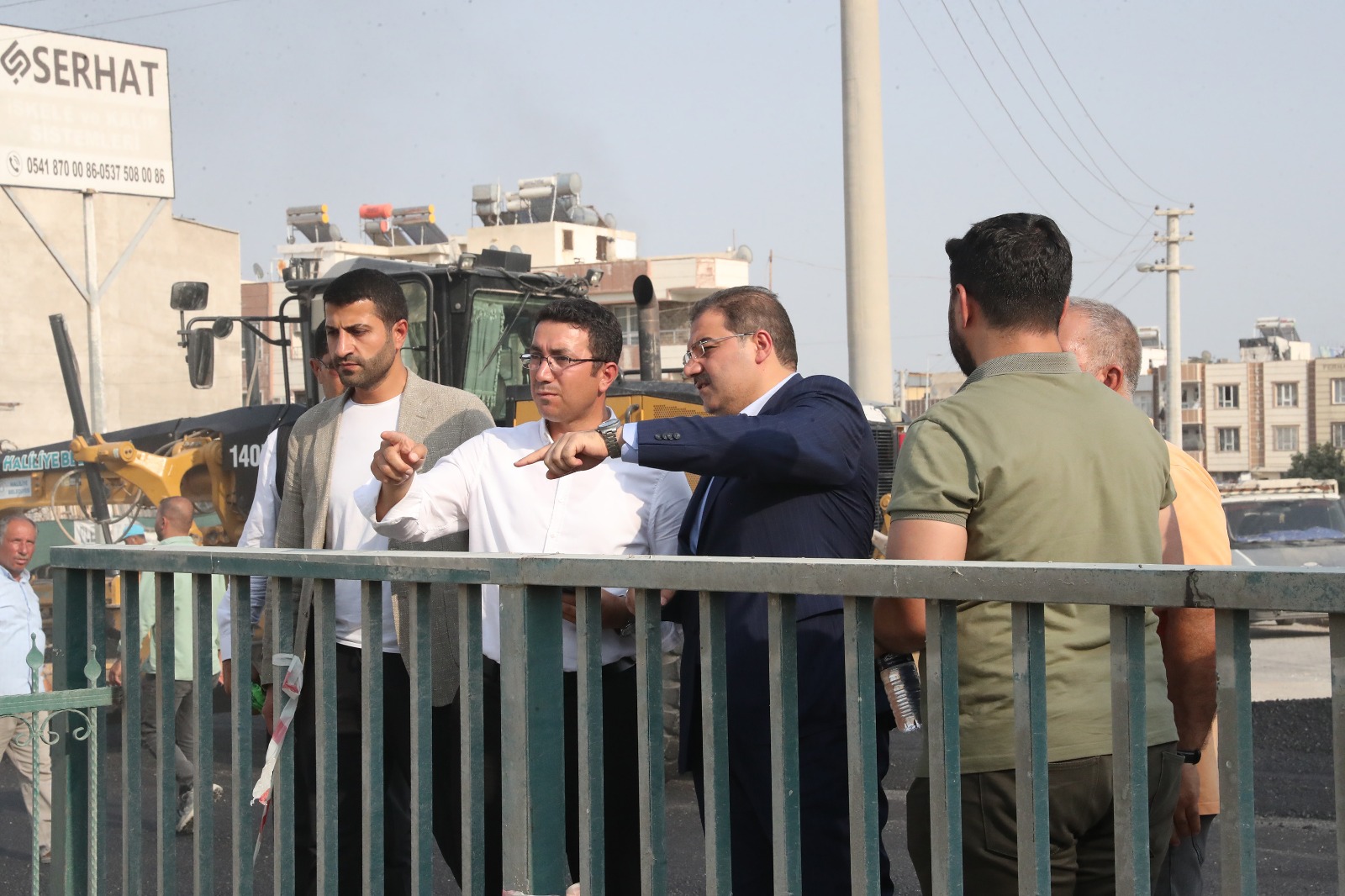 Başkan Canpolat Ahmet Yesevi’de Çalışmaları Yerinde İnceledi