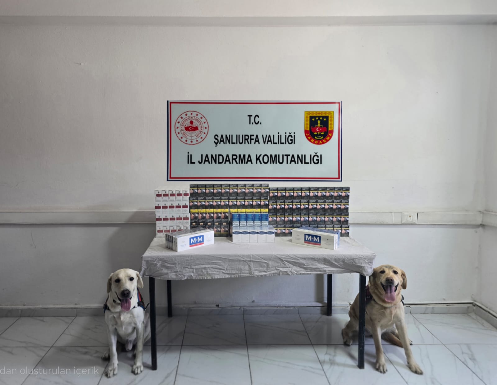 Şanlıurfa’da Kaçak Sigara Operasyonu!