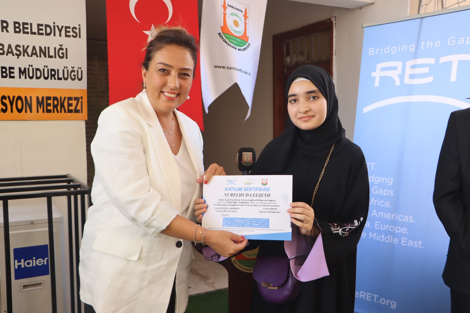 Şanlıurfa’da Sosyal Uyum Ve Hijyen Eğitimleri Başarıyla Tamamlandı