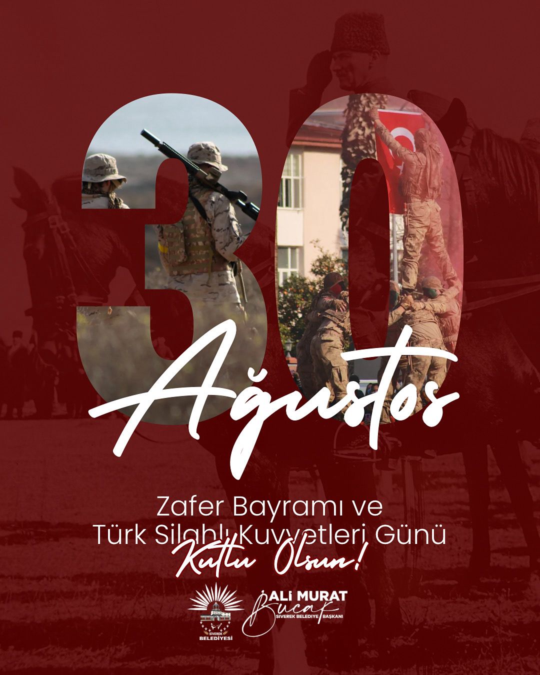Başkan Bucak'tan 30 Ağustos Zafer Bayramı mesajı