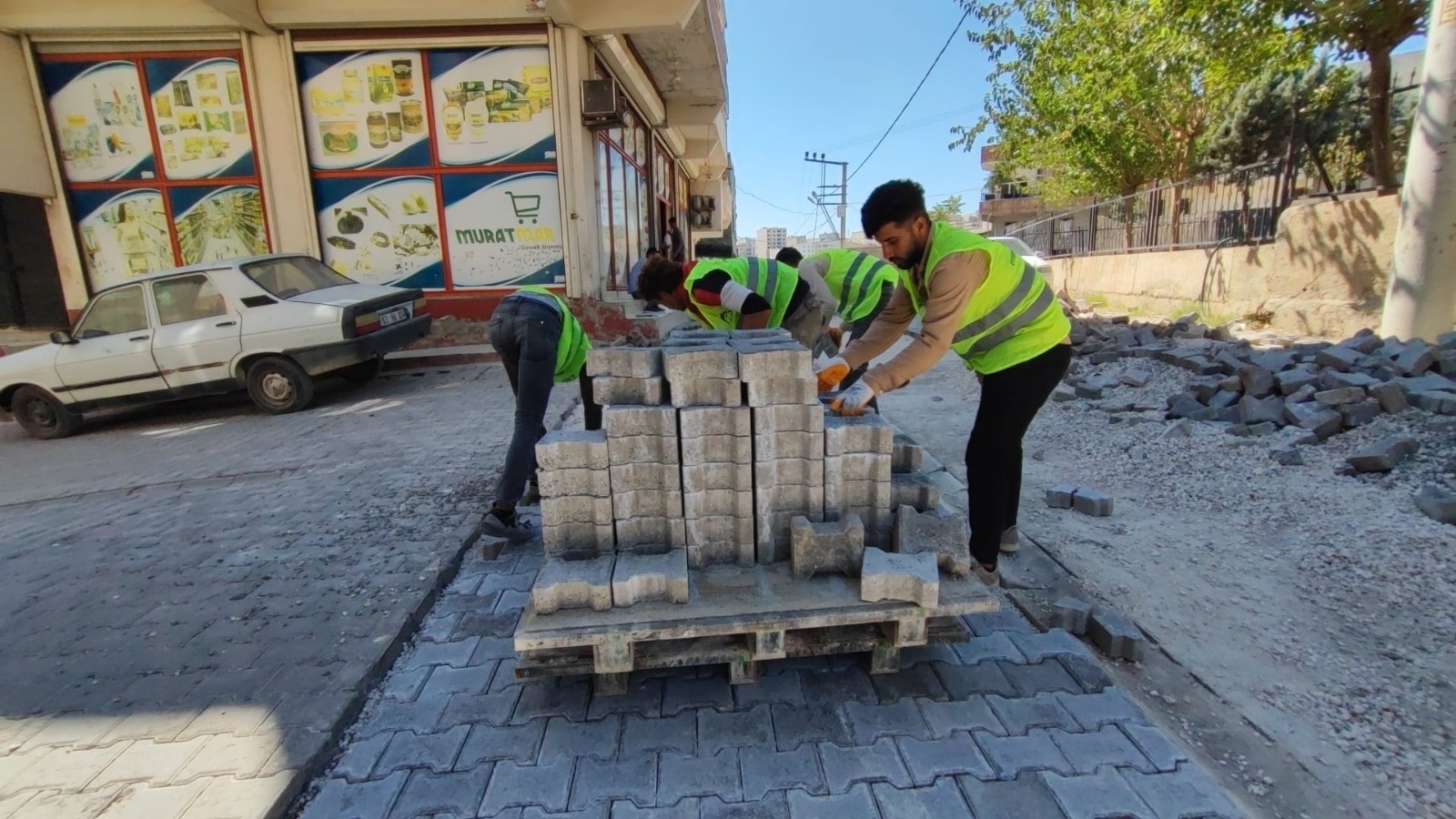 Eyyübiye Yolları İçin Kalıcı Çözümler Uygulanıyor