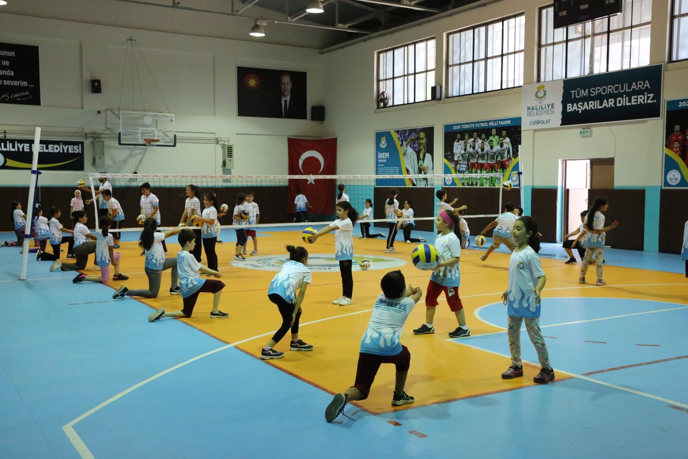 Haliliye’de Yaz Spor Okulları Büyük İlgi Gördü