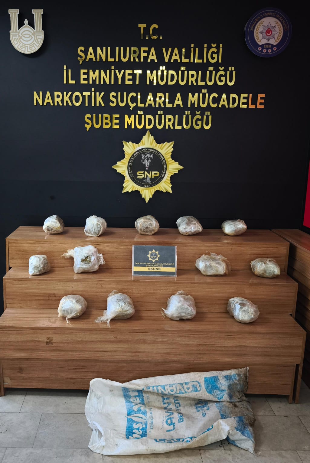 Şanlıurfa’da uyuşturucu operasyonu