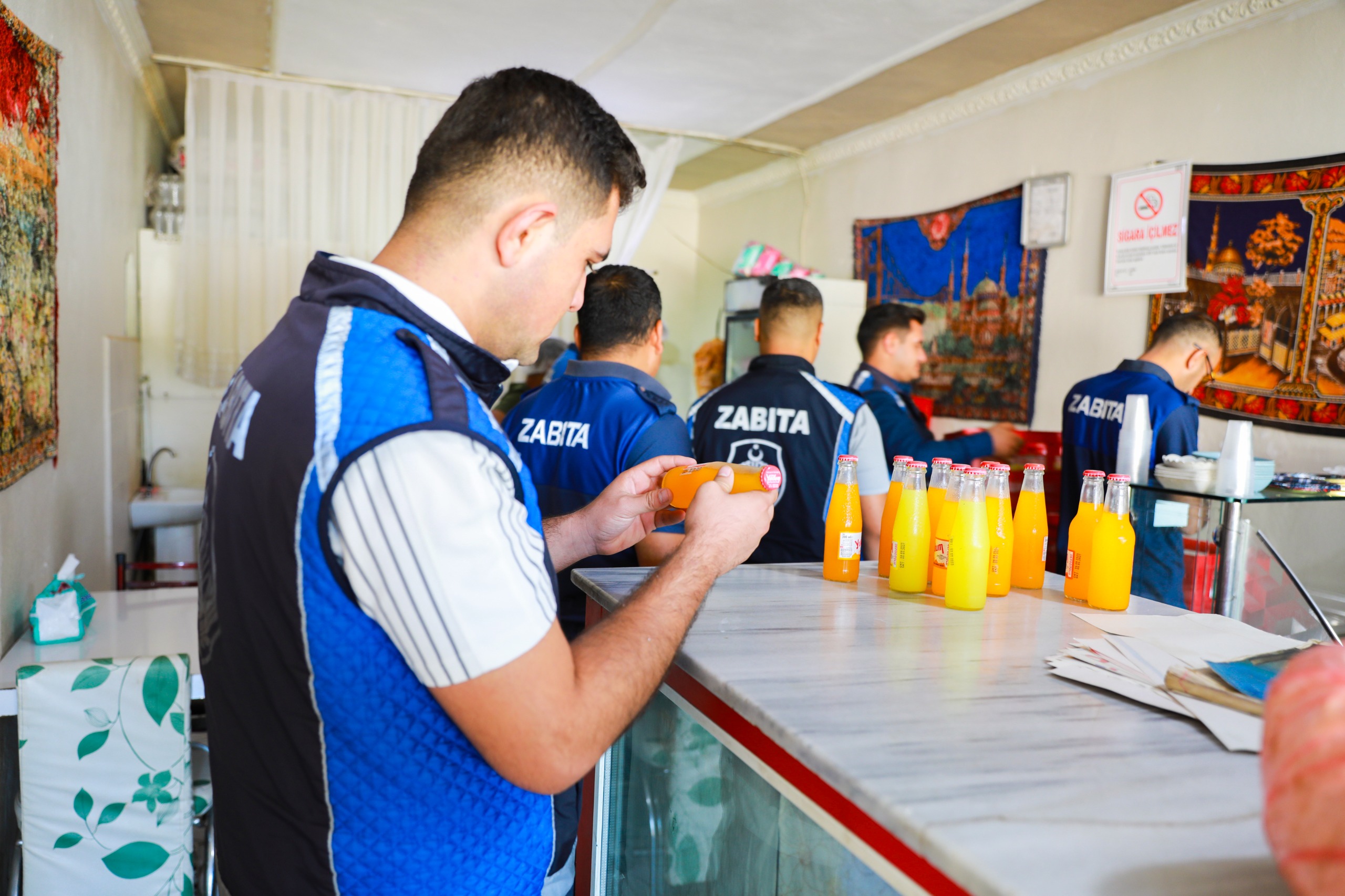 Harran'da Zabıta Ekipleri Denetimlerini Sürdürüyor