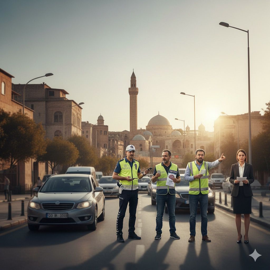 Şanlıurfa’da trafikte psikoloji dönemi başlıyor!