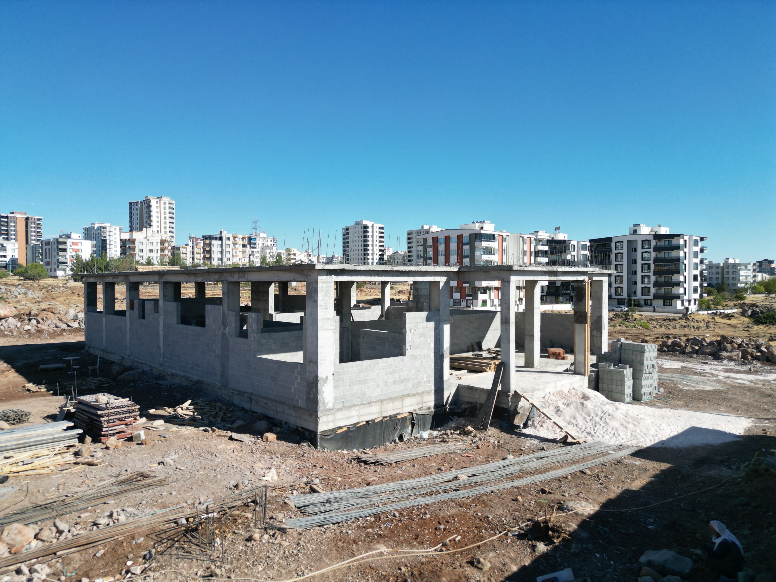 Siverek’te Kadınlar Hamamı İnşası Sürüyor