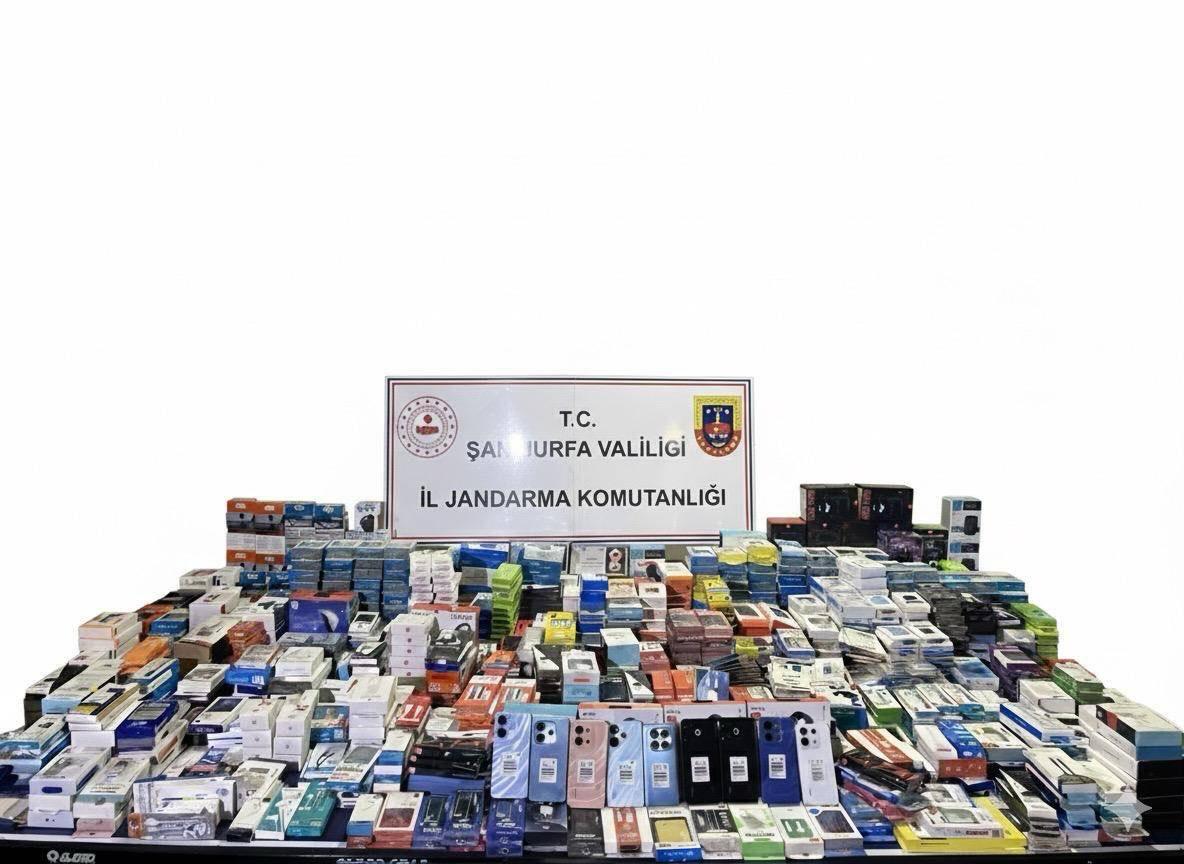 Birecik’te Kaçak Elektronik Operasyonu