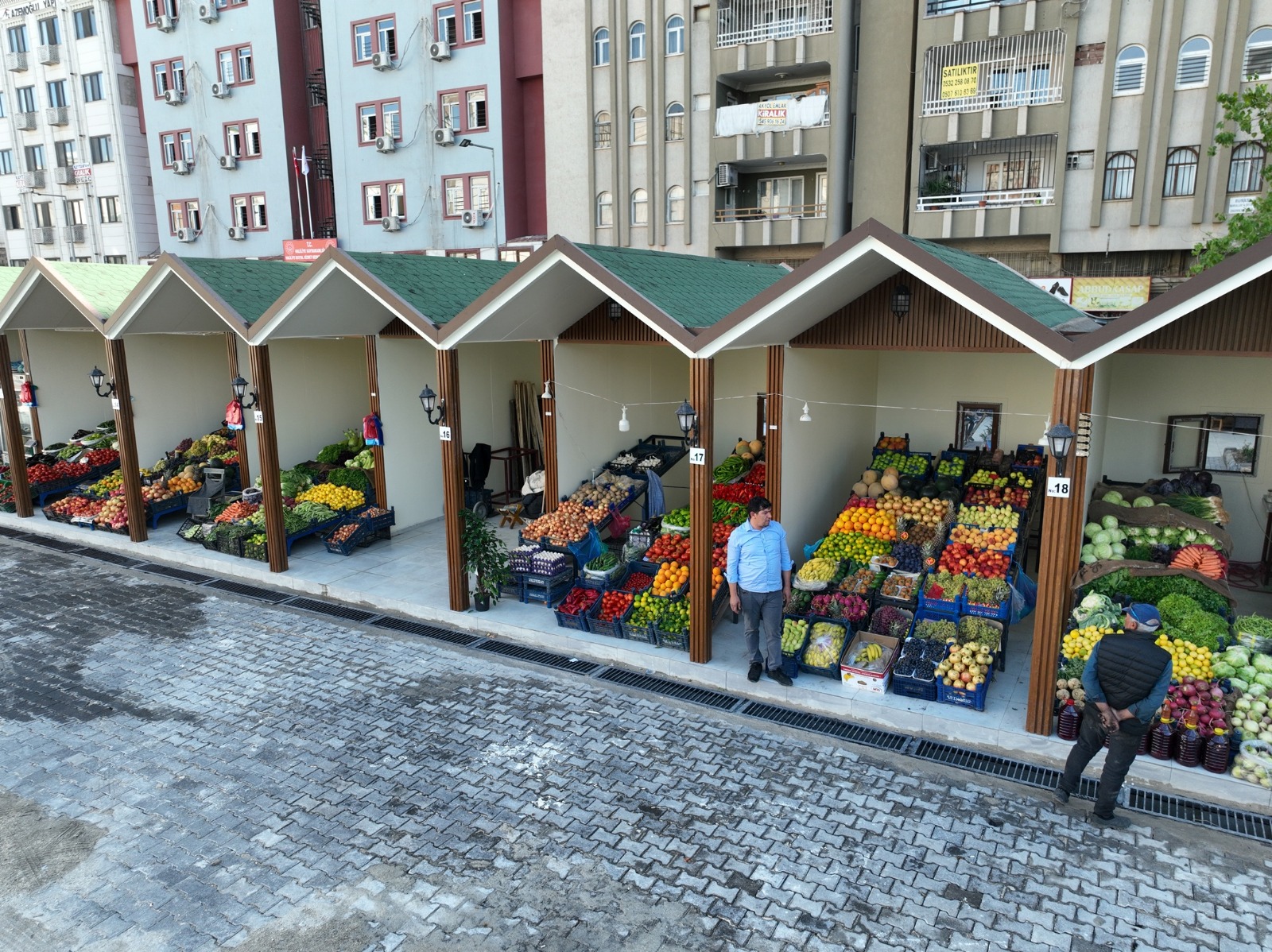 Şanlıurfa’da Eski Görüntü Tarih Oldu, Yeni Pazar Alanı Açıldı