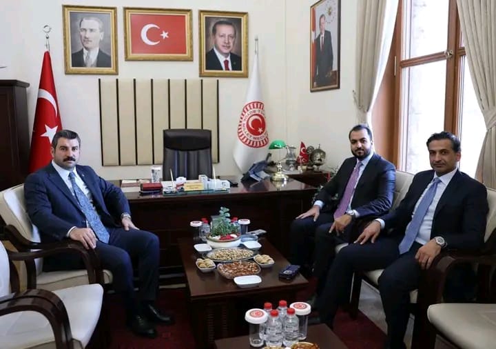 Katar Maslahatgüzarından Milletvekili İbrahim Eyyüpoğlu’na Ziyaret etti