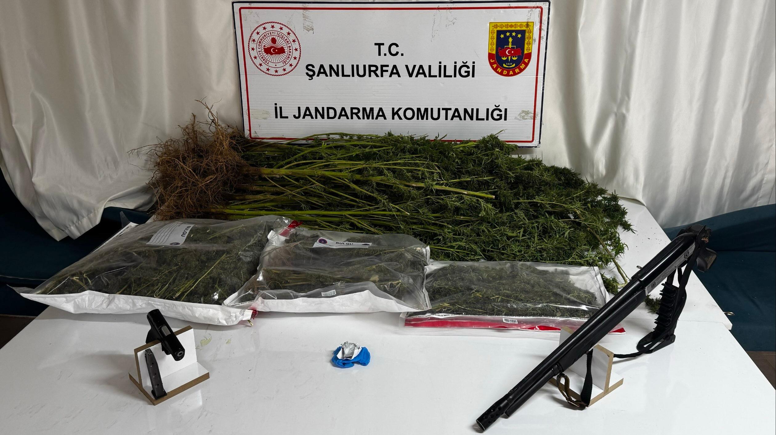 Siverek’te Uyuşturucu Operasyonu