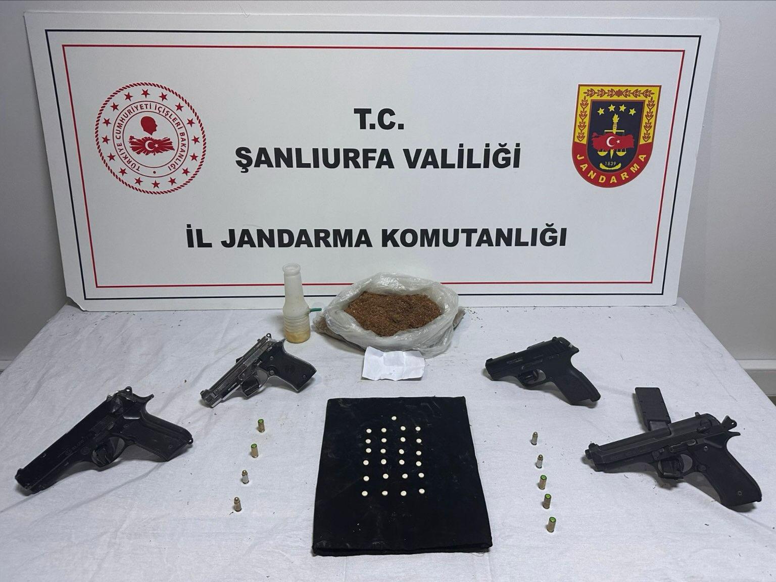 Haliliye’de Zehir Tacirlerine Jandarma Darbesi
