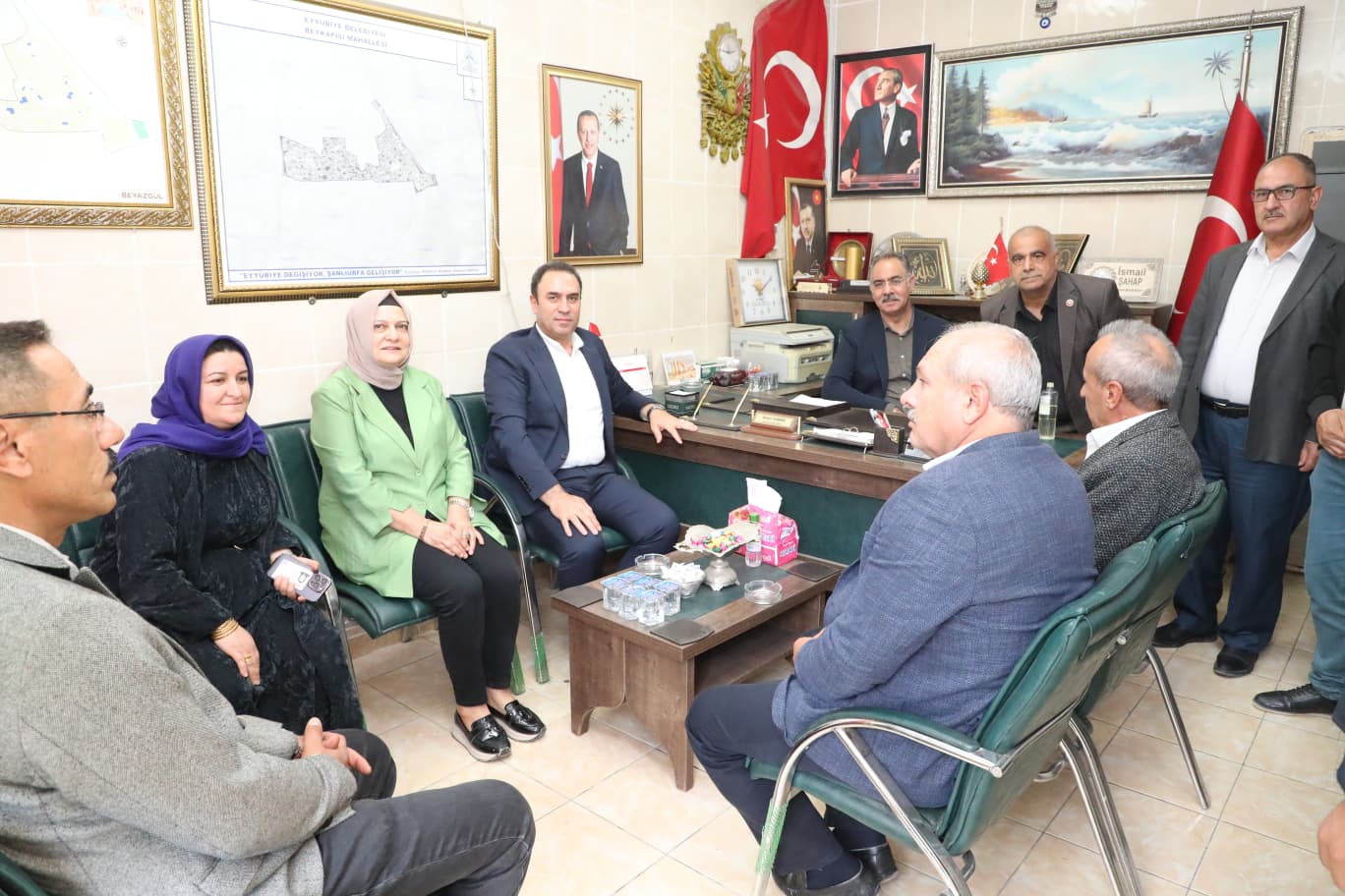 Başkan Kuş ve AK Parti Teşkilatı Mahalle Toplantıları Yaptı