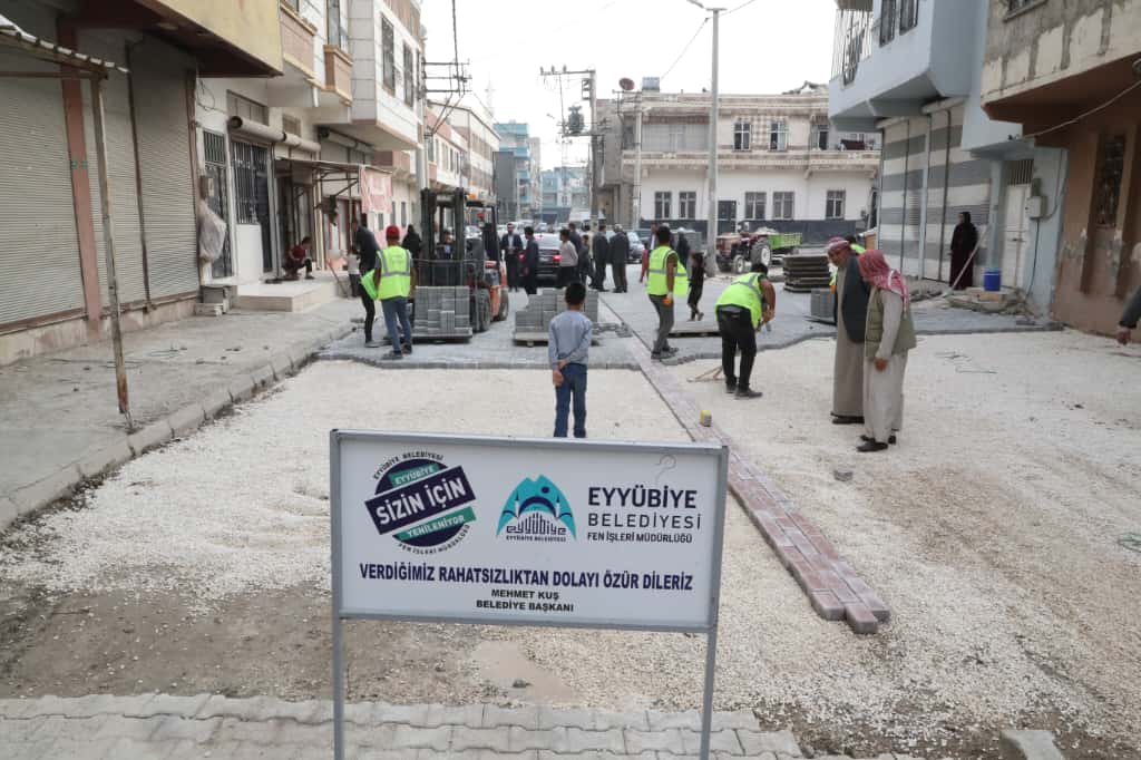 Başkan Kuş: Eyyübiye’de Bozuk Tek Sokak Kalmayacak