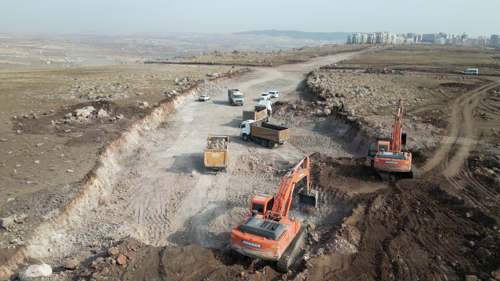 Büyükşehir’den Karaköprü’ye 3,5 Kilometrelik Yeni Bağlantı Yolu