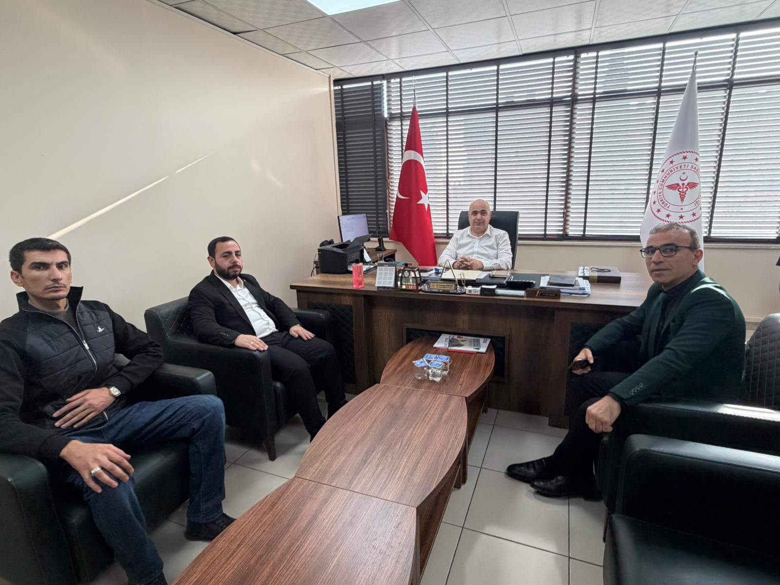 Kanal Urfa Başkanı Toru’dan 112 Hizmetleri Daire Başkanına Ziyaret