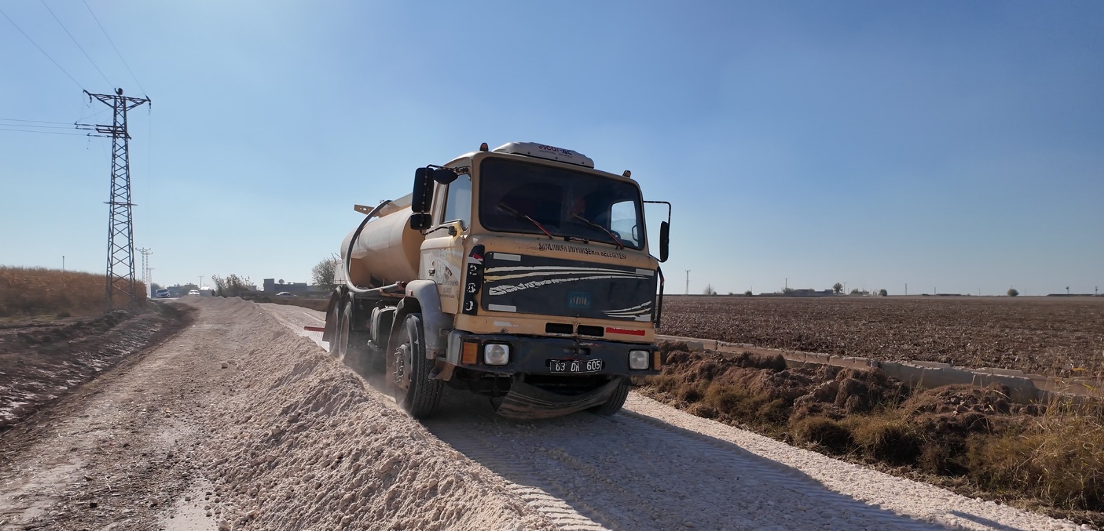 Şanlıurfa’da Kırsal Yollar Yenileniyor