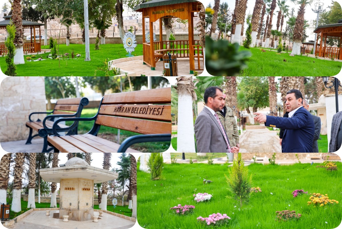 Harran'da Şeyh Hayati Harran'i Cami Ve Türbesi Çevresi Yenilendi