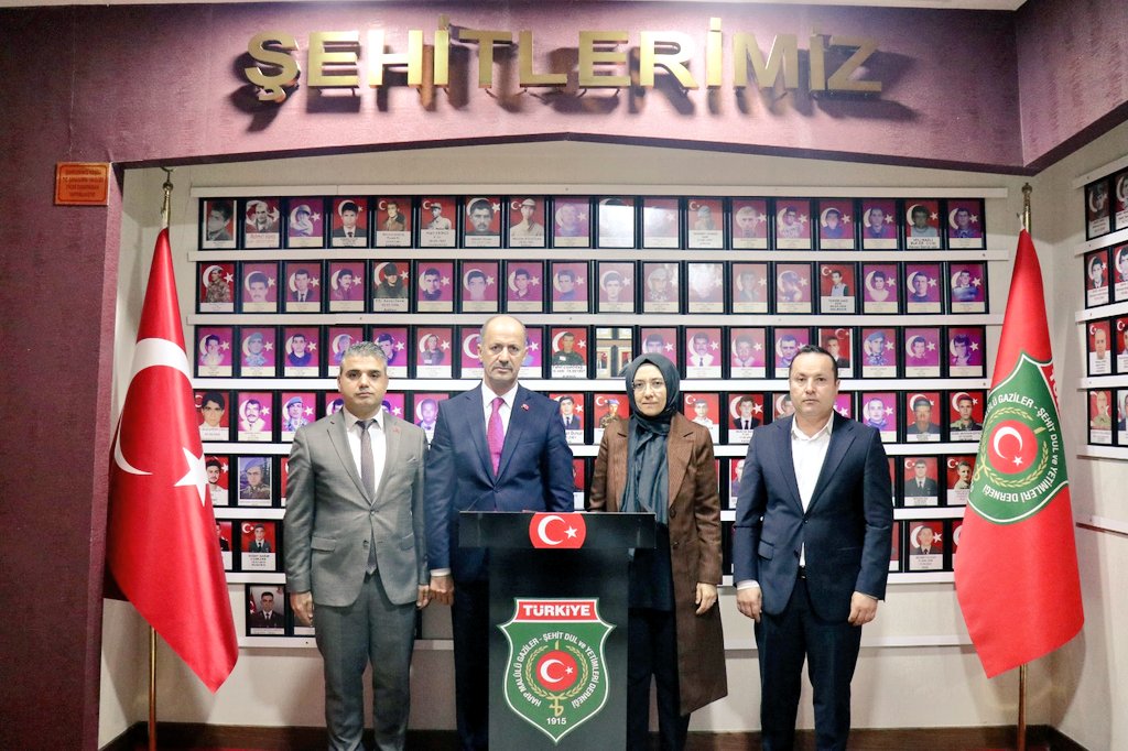 Vali Yardımcısı Nur Sevinç'ten Şehit ve Gazi Derneğine Ziyaret