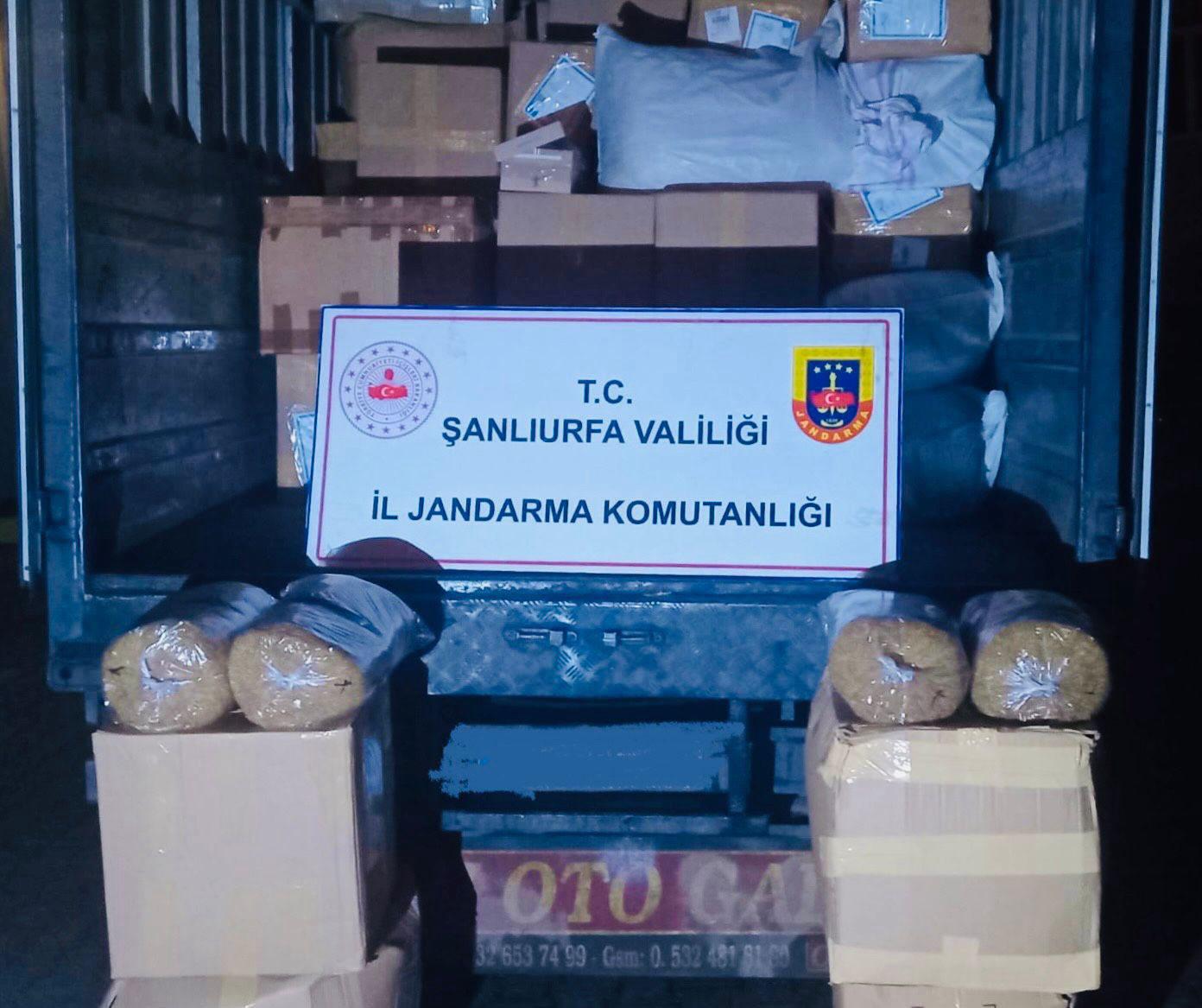 Siverek’te Kaçak Tütün Operasyon