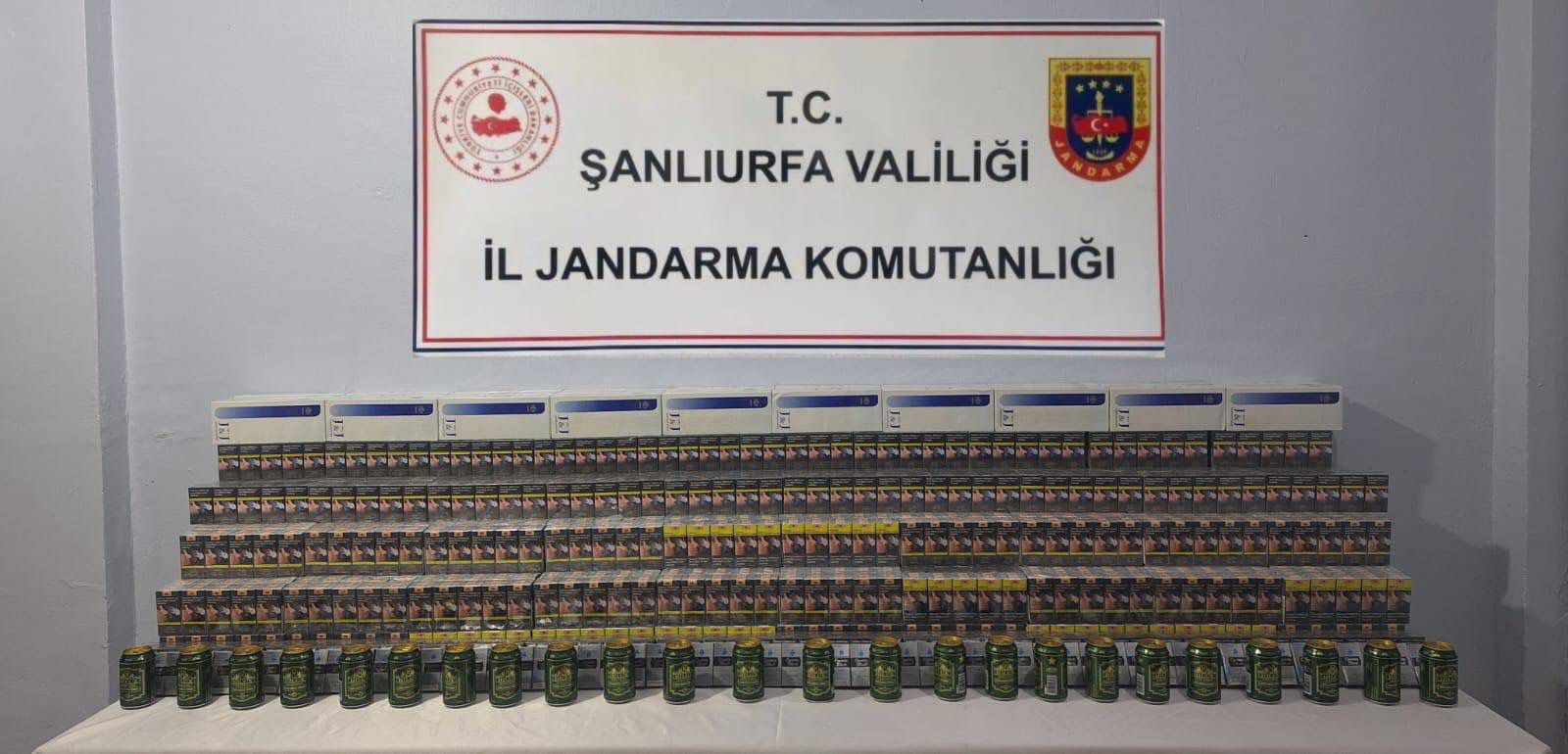 Şanlıurfa’da Jandarmadan Kaçakçılığa Darbe