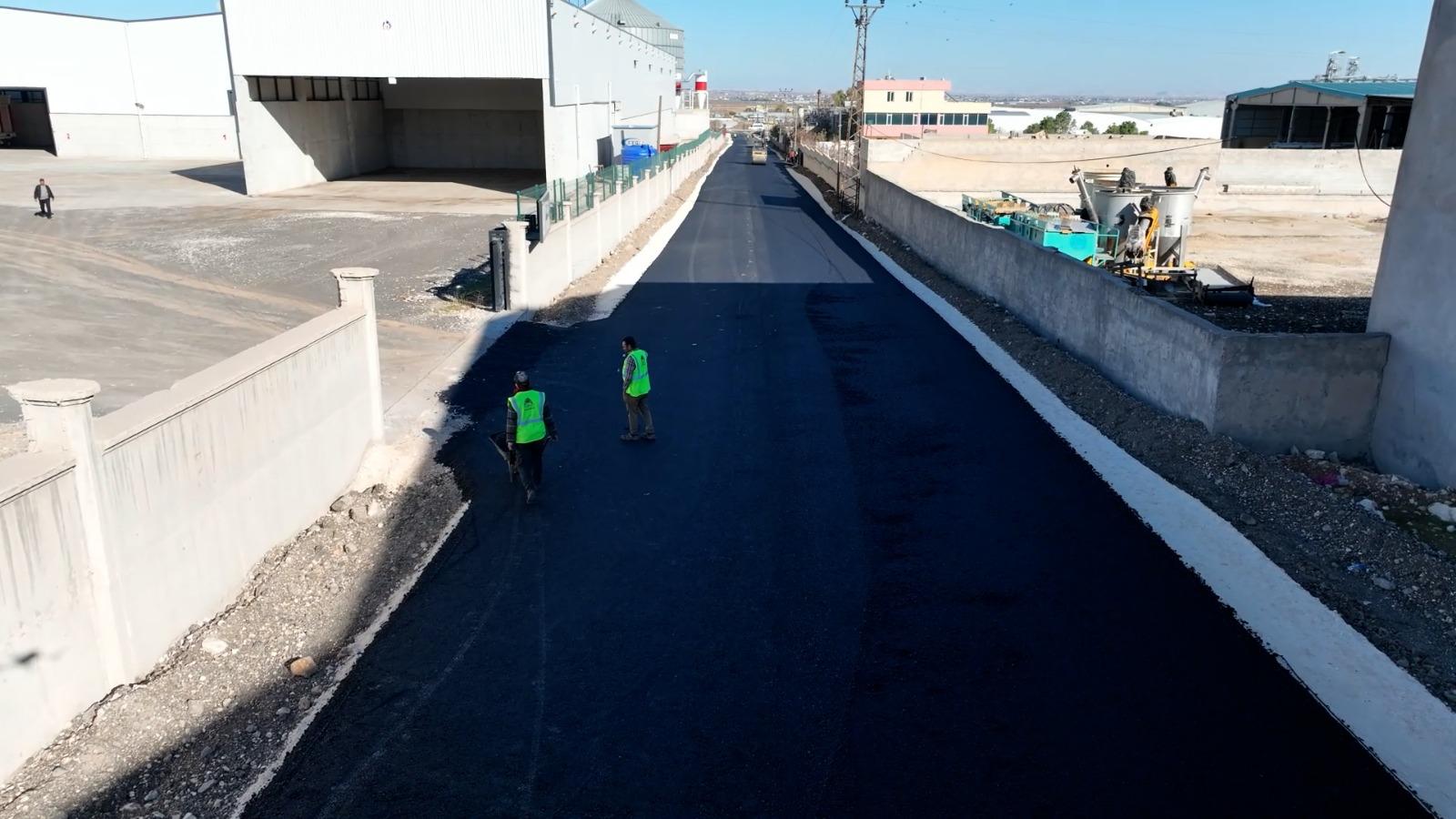 Eyyübiye Akçamescit’te Asfalt Yol Çalışması Tamamlandı