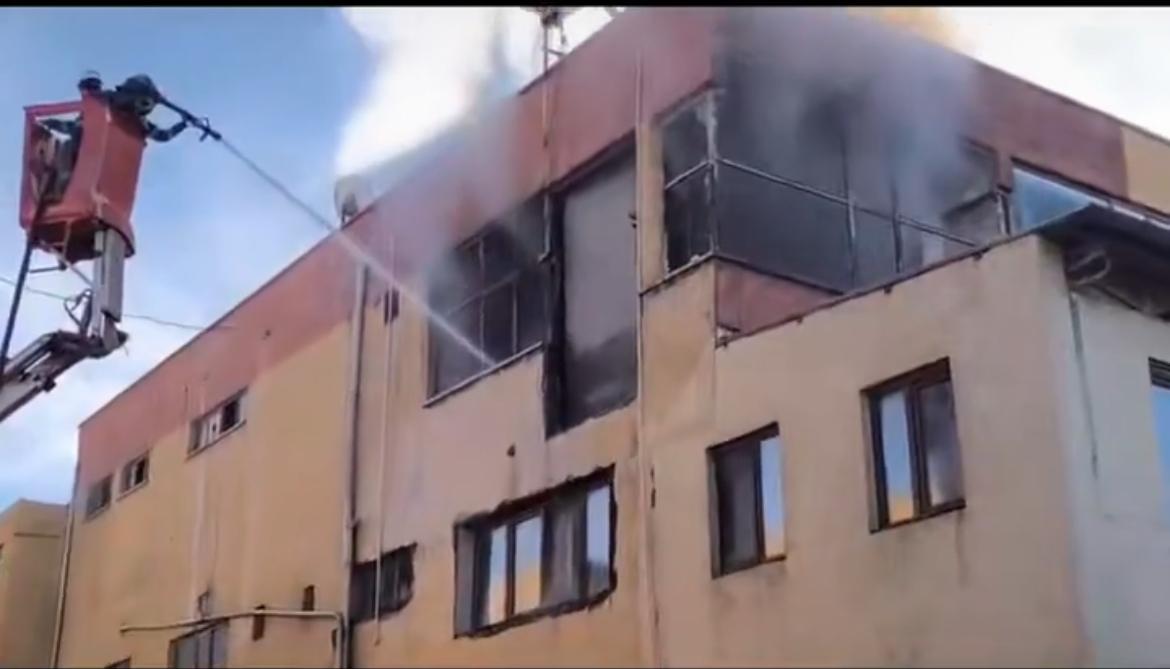 Evren Sanayi Sitesi’nde İş Yeri Yangını Korkuttu