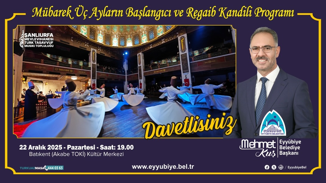 Maneviyatın Başkenti’nde Üç Aylar Karşılanıyor