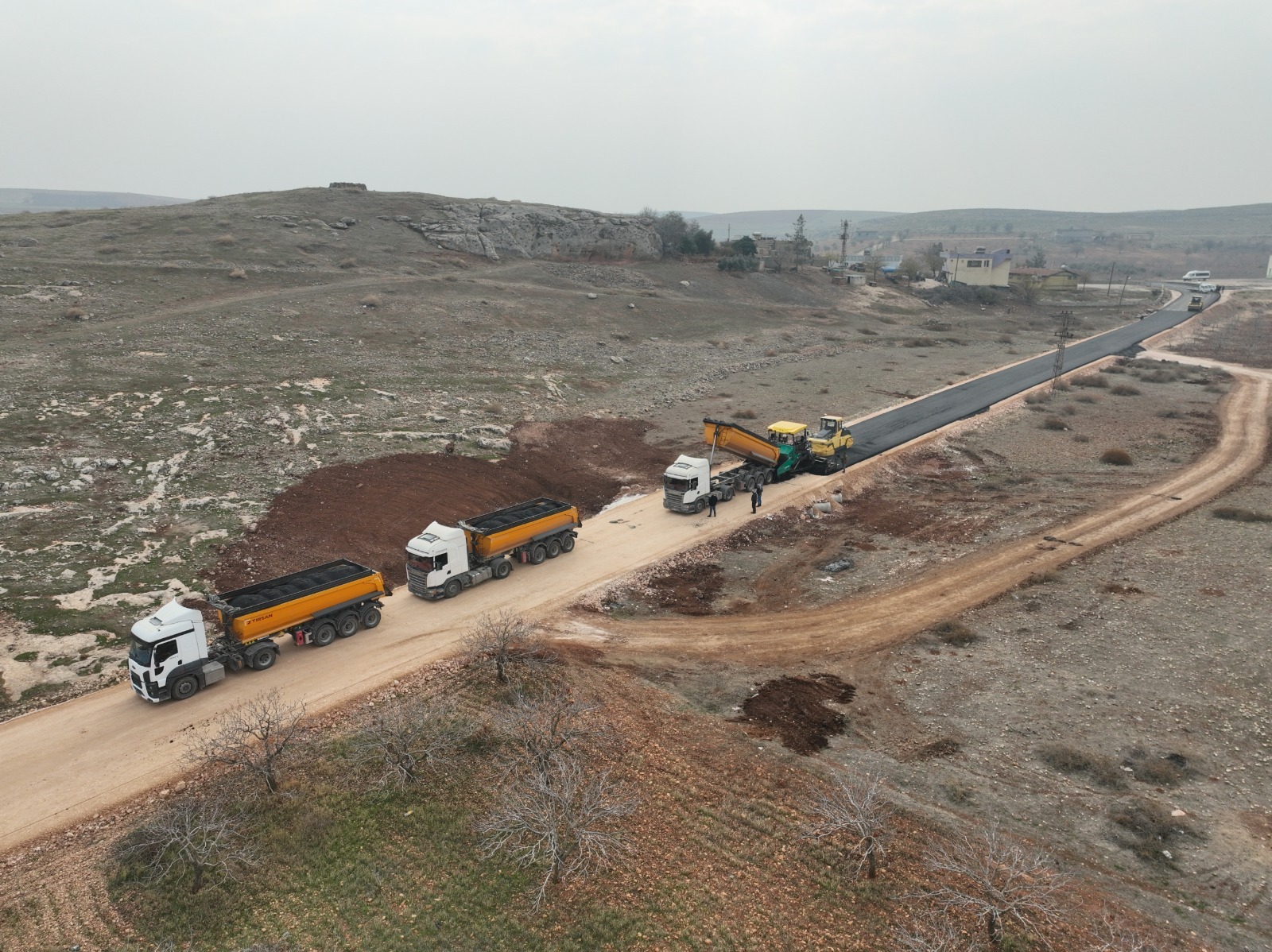 Cumhuriyet Tarihinde Yapılmayan Yol Başkan Gülpınar Döneminde Yapılıyor