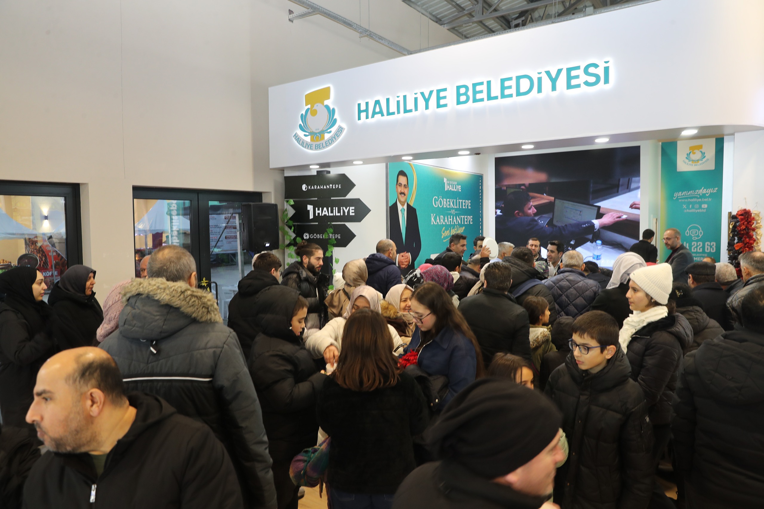 Haliliye Belediyesi Standına Büyük İlgi