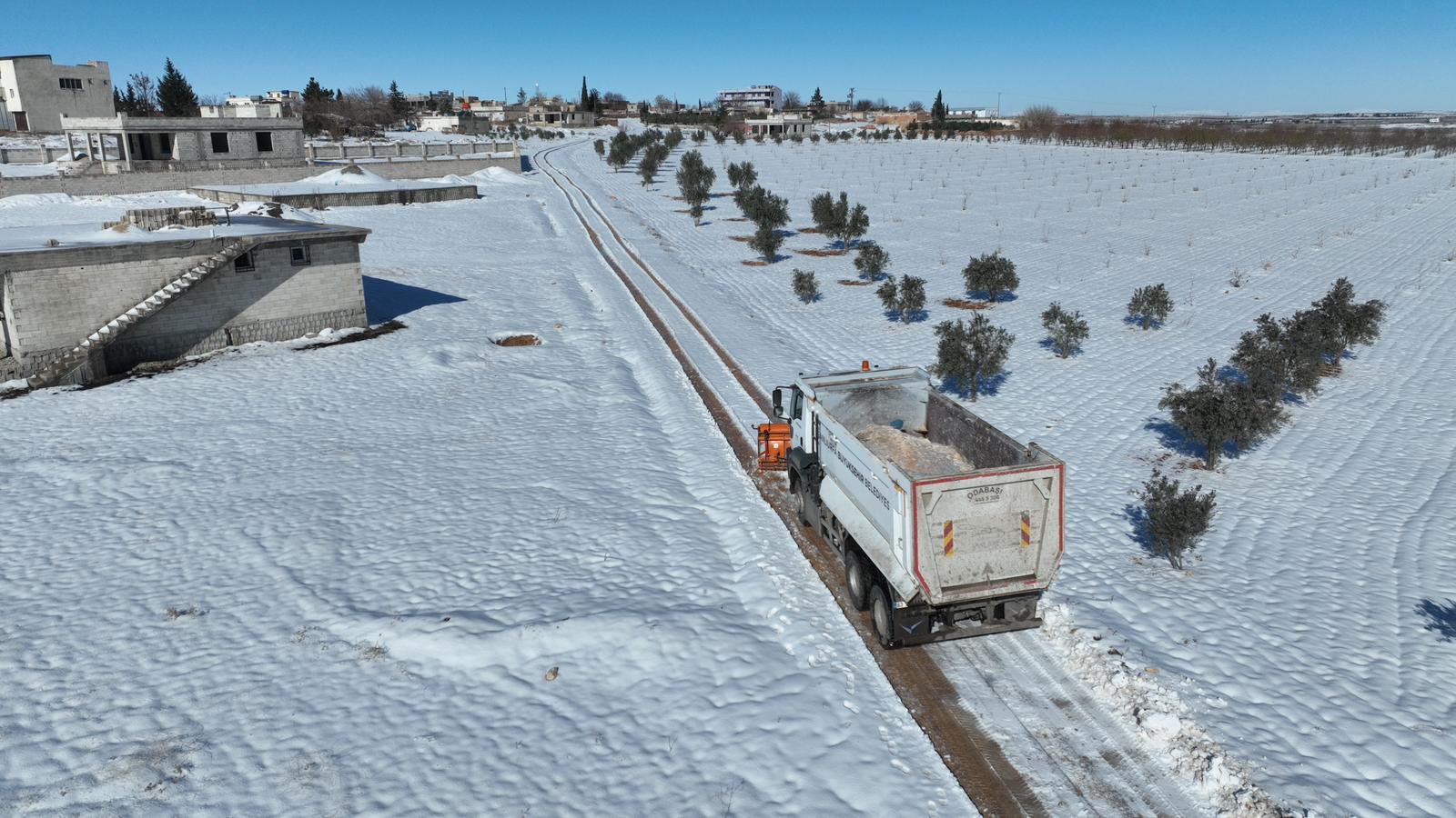 Şanlıurfa’da 58 Yılın Kar Rekoru: Ekipler Seferber Oldu