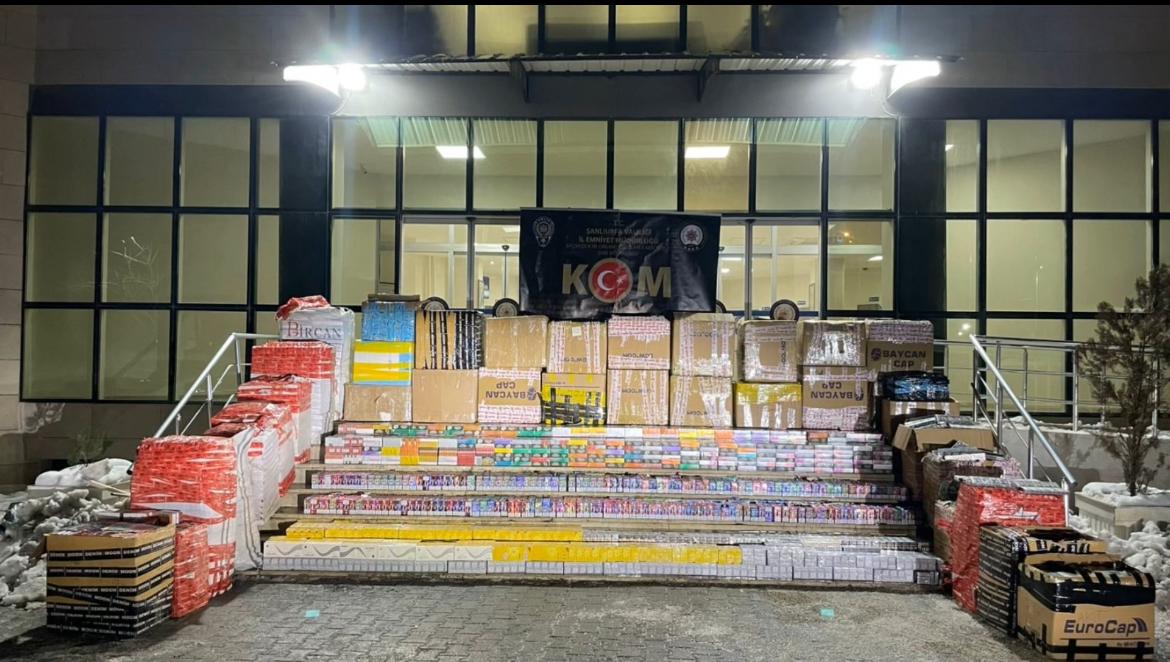 Şanlıurfa’da 15 Milyon Tl Değerinde Kaçak Ürün Ele Geçirildi