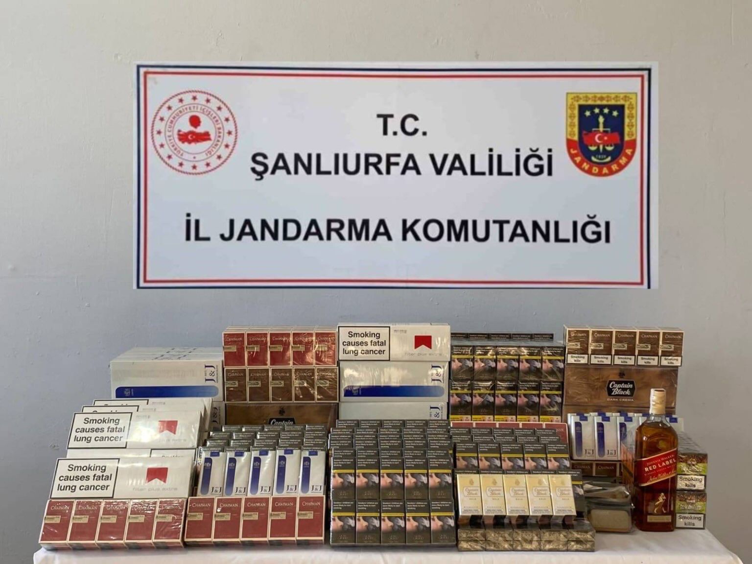 Şanlıurfa’da Kaçakçılara Darbe: Binlerce Kaçak Ürün Ele Geçirildi