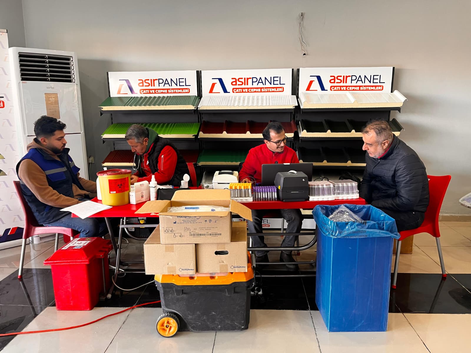 Asır Panel Fabrikasında Kan Bağışı Seferberliği