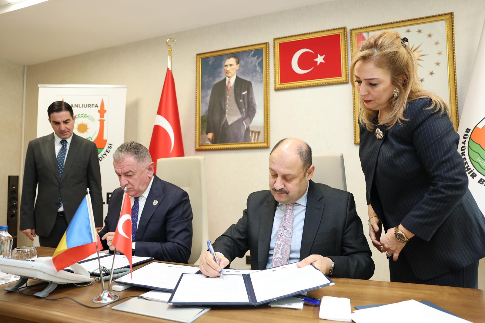 Şanlıurfa İle Romanya’nın Pitești Kenti Kardeş Şehir Oldu