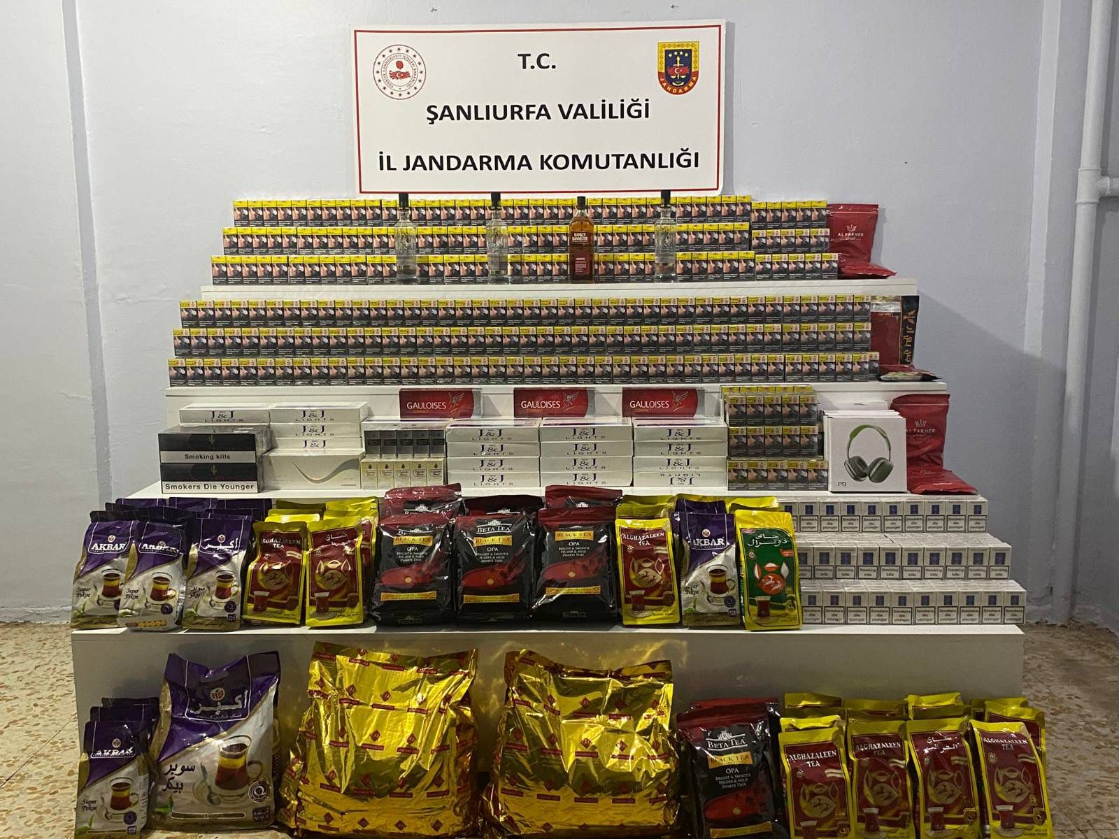 Viranşehir’de Kaçakçılık Operasyonu