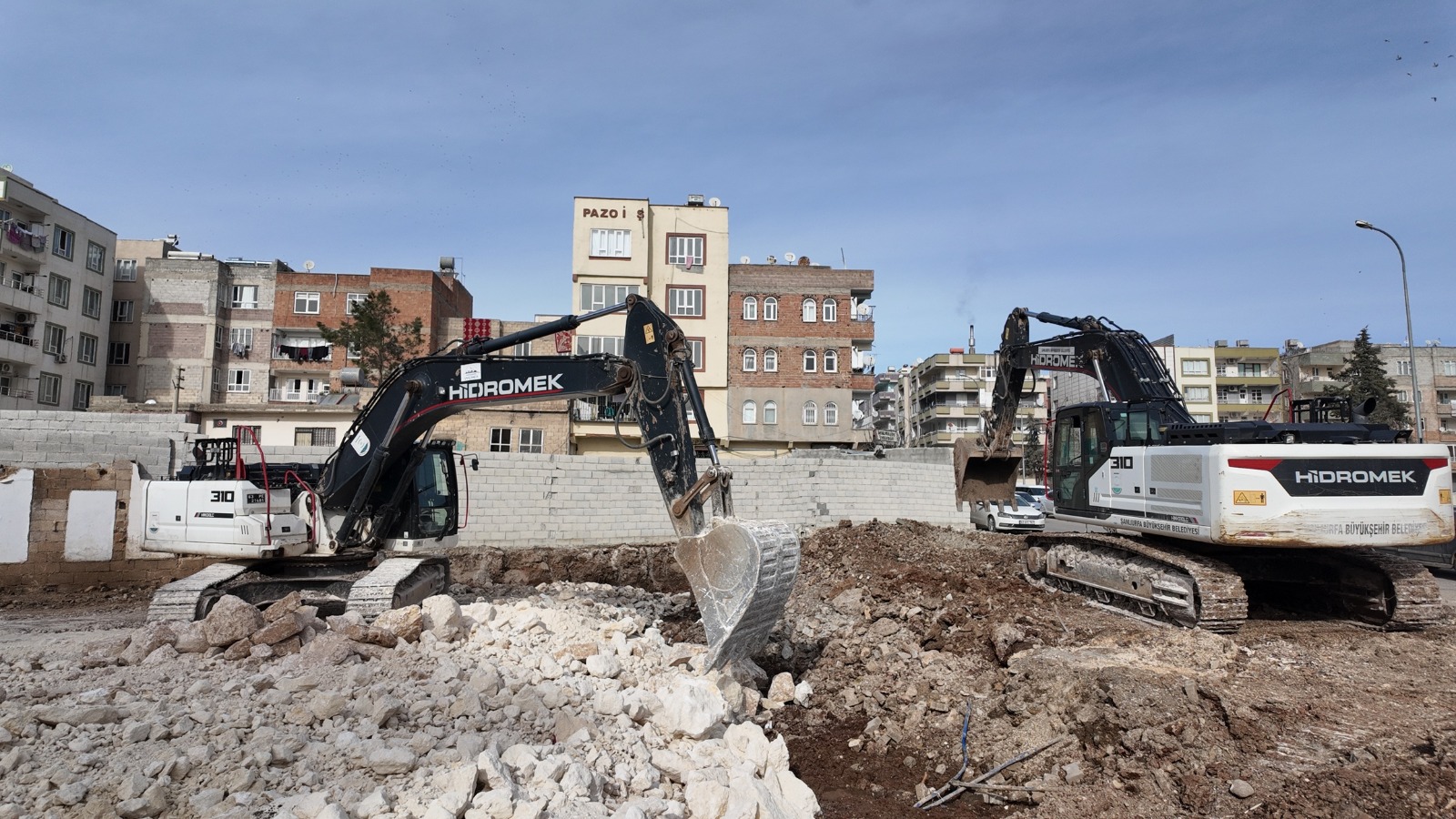25 Metrelik Yol Projesinde Çalışmalar Hız Kazandı