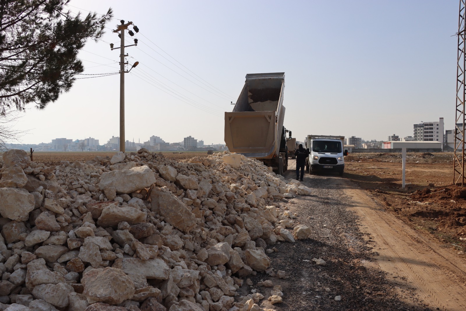 Başkan Gülpınar İle Harran Ovası’nda Yol Çilesi Sona Eriyor