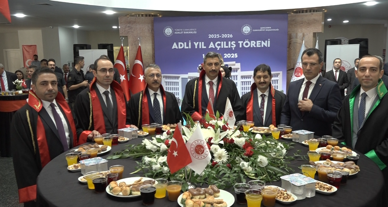 Şanlıurfa'da 2025-2026 Adli Yılı açılış töreni gerçekleşti