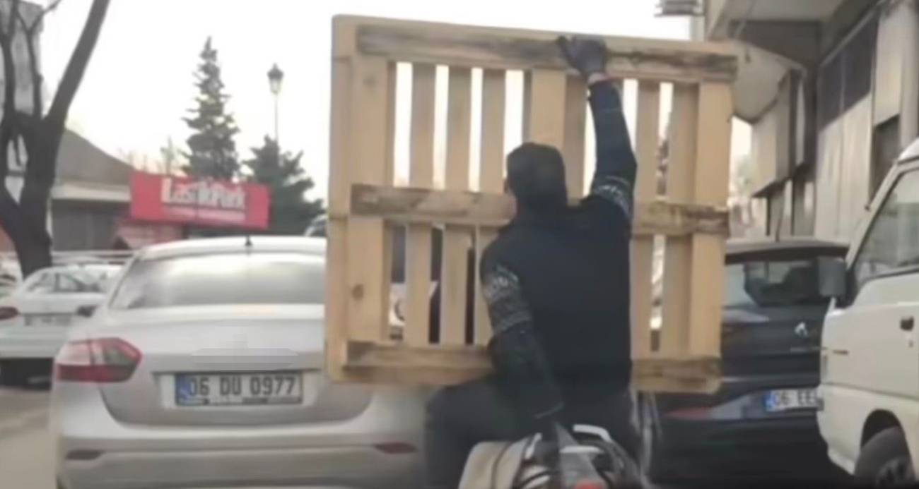 Gaziantep’te tehlikeli yolculuk