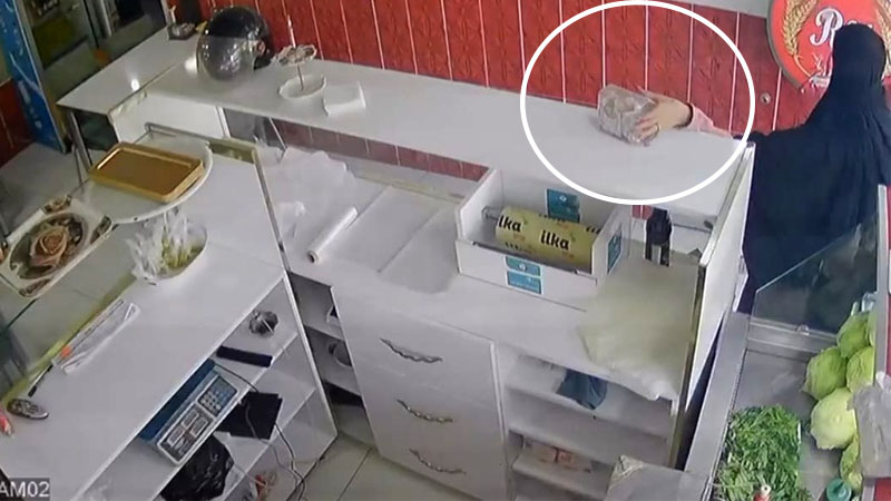 Şanlıurfa’da buda oldu: Sadaka kutusunu çalındı