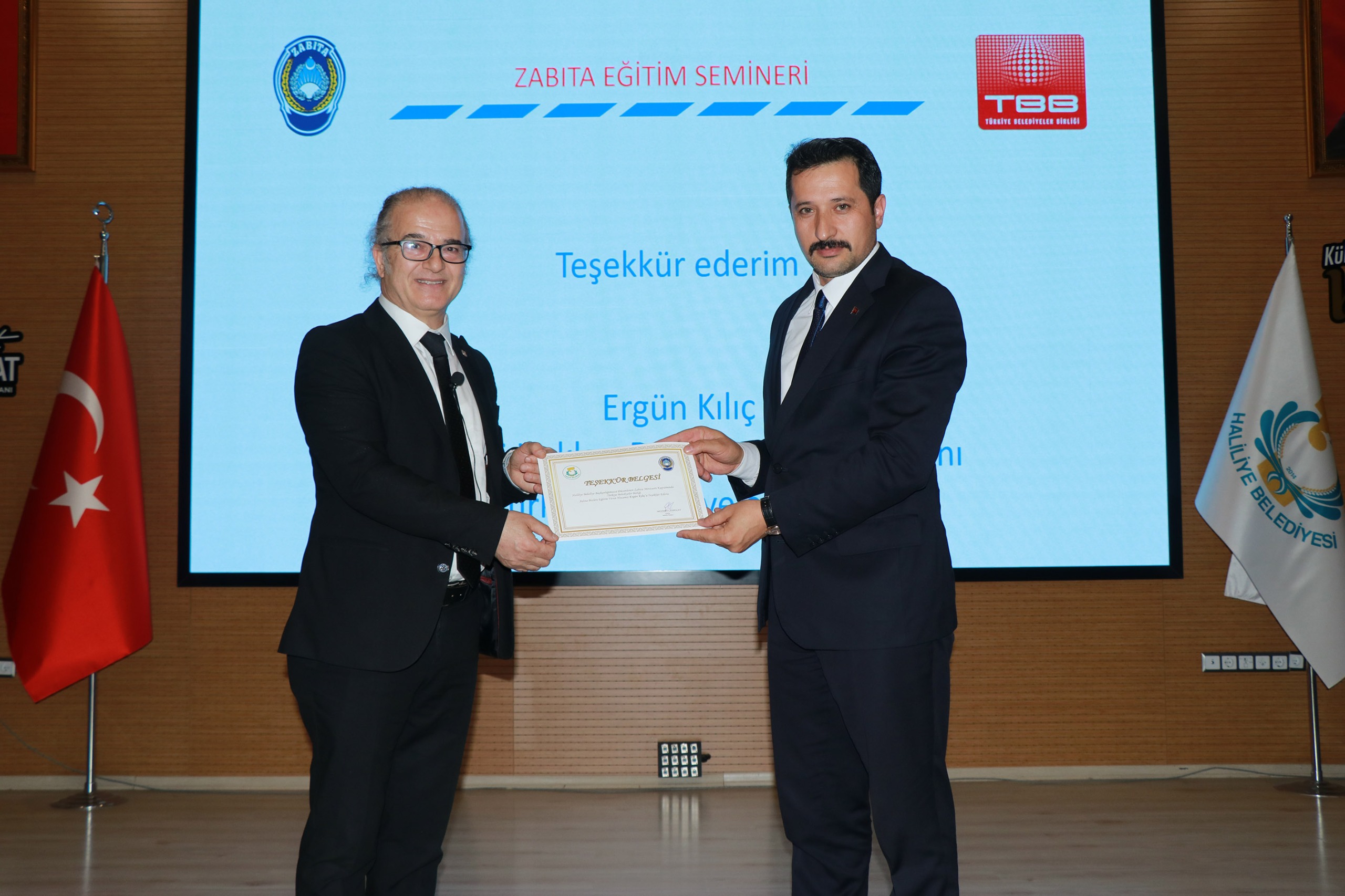 Haliliye Belediyesi Zabıta Personeline Mevzuat Eğitimi Verildi