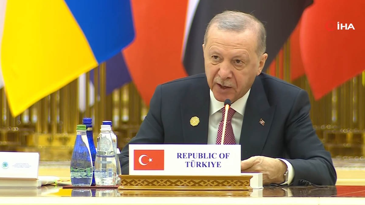 Cumhurbaşkanı Erdoğan'dan Filistin mesajı!