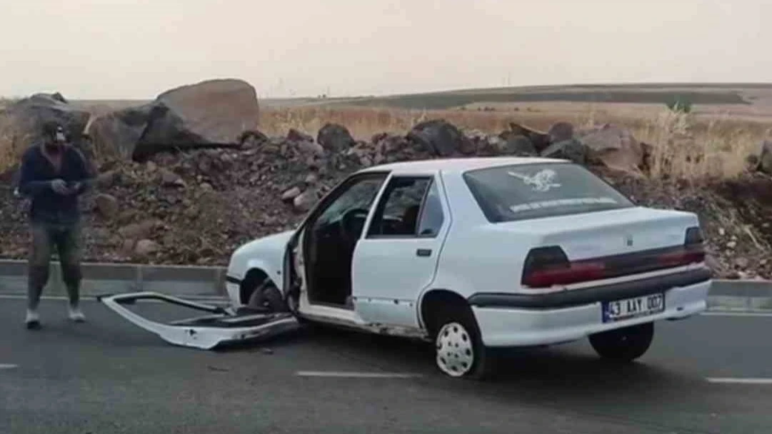 Siverek’te trafik kazası: 1 yaralı
