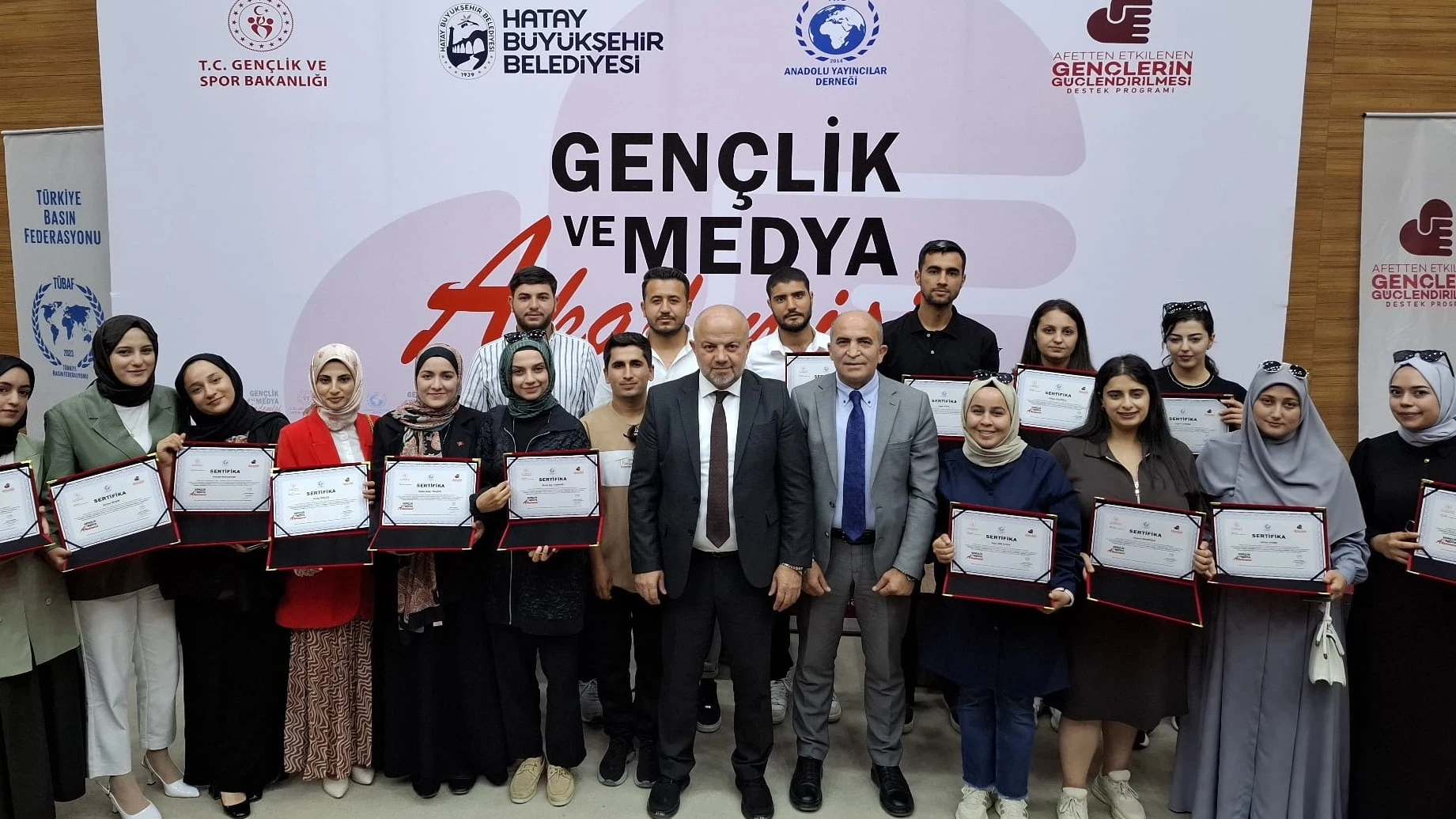 GENÇLİK VE MEDYA AKADEMİSİ HATAY'DA GERÇEKLEŞTİRİLDİ