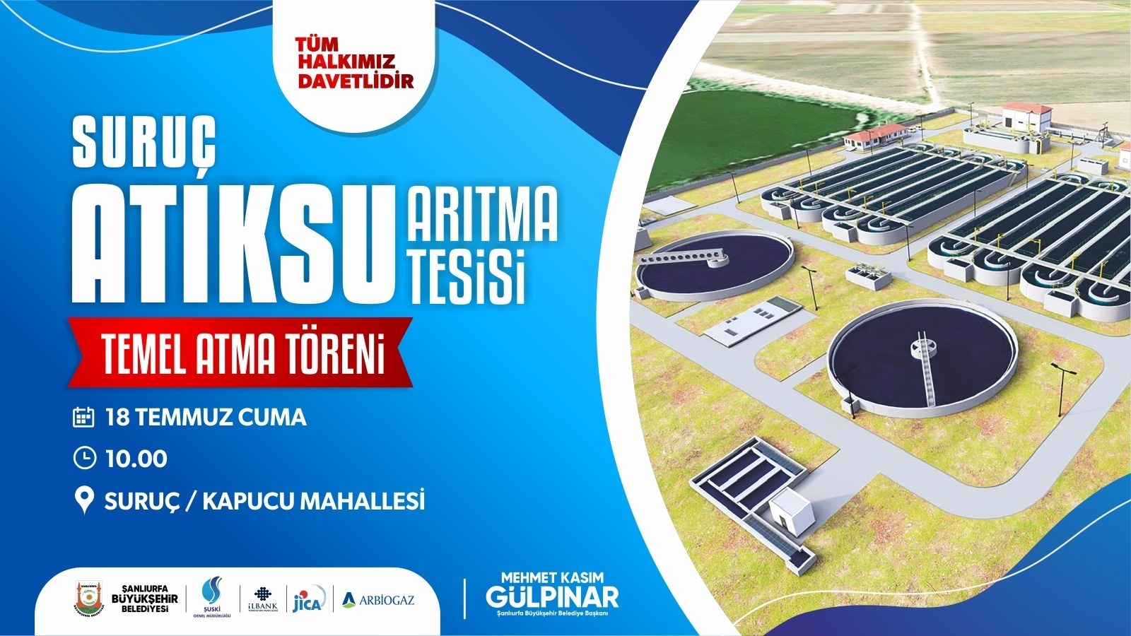 Büyükşehir’den Suruç’a 427 Milyon Tl’lik Dev Yatırım!